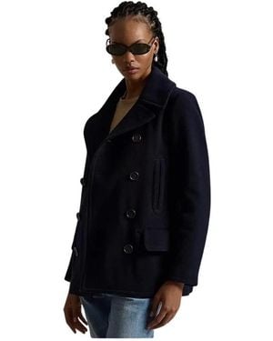 Polo Ralph Lauren Double-Breasted Coats - Black