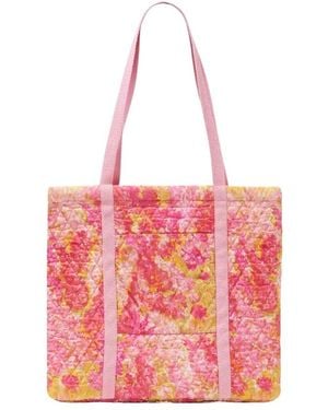 LoveShackFancy Roze Gewatteerde Schoudertas Henderson