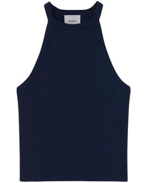 Halfboy Sleeveless Tops - Blu