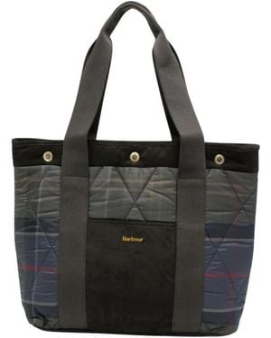 Barbour Tassen ,Veelkleurig ,Tote Bag - Zwart