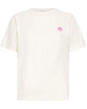 Ichi Tops ,T-Shirts - Wit