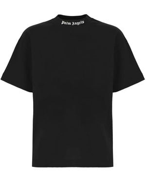 Palm Angels T-Shirts - Black