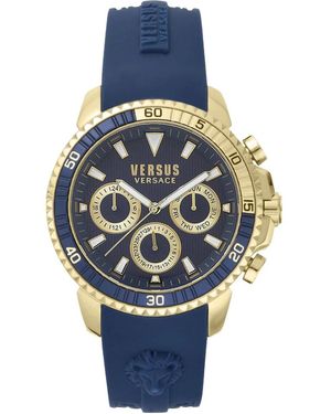 Versus Orologio con cinturino in silicone aberdeen - Blu