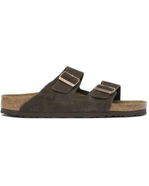 Birkenstock Sliders - Marrón