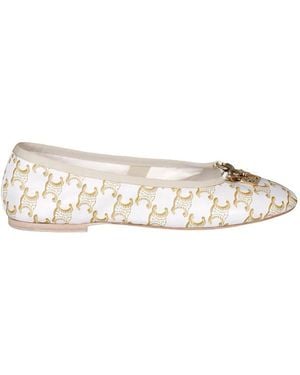 Celine Ballerina Shoes - White
