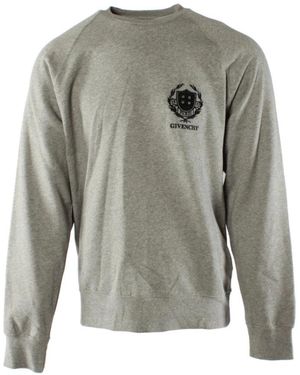 Givenchy Slim-Fit Cotton Crewneck Sweatshirt - Grey
