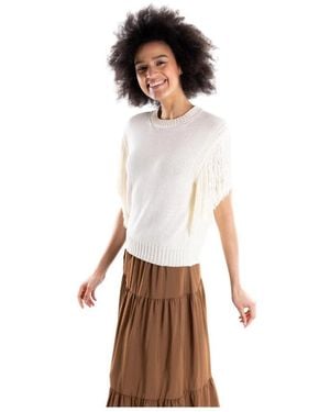 Akep Round-Neck Knitwear - Neutro
