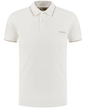 Woolrich Polo Shirts - Blanc