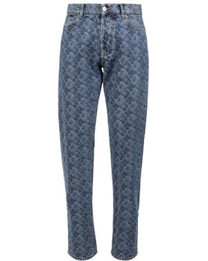 Lanvin Straight Jeans - Azul