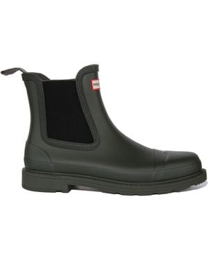 HUNTER Chelsea Boots - Black