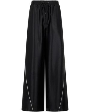 Philipp Plein Wide Trousers - Negro