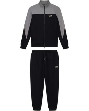 EA7 Trainingspak Set - Zwart