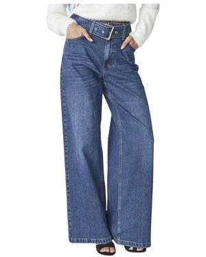 co'couture Wide Jeans - Azul