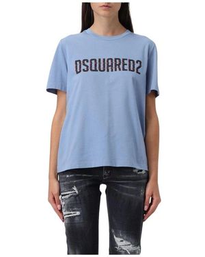 DSquared² T-Shirts - Blue