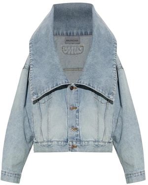 Balenciaga Denim Jackets - Blue