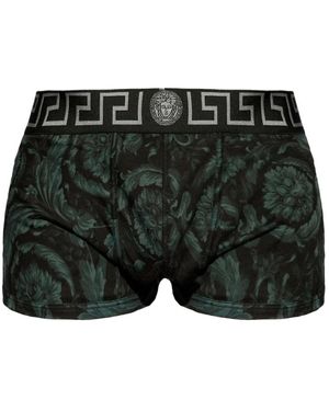 Versace Boxer Adhérent Barocco - Grün