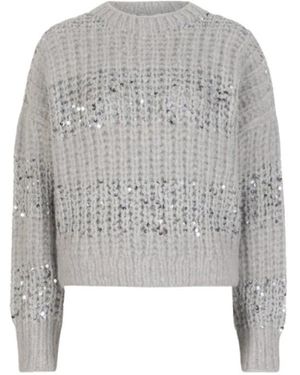 Dante 6 Round-Neck Knitwear - Gris