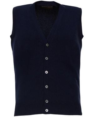 FILIPPO DE LAURENTIIS Sleeveless Knitwear - Blu
