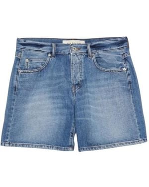 Roy Rogers Denim Shorts - Blue
