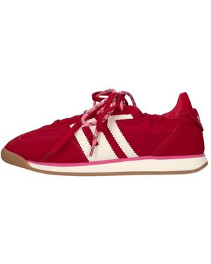 Back70 Fitness ,Rood ,Suède Rocket Sneakers