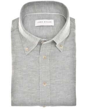 John Miller Casual Shirts - Gris