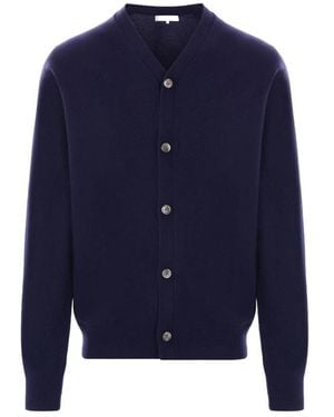 Comme des Garçons Knitwear > cardigans - Bleu
