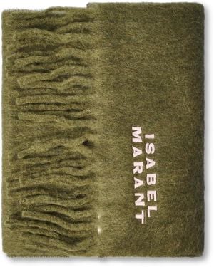 Isabel Marant Firny Schal - Grün