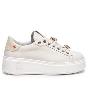 GIO+ Sneaker Mit 4 Cm Absatz - Weiß