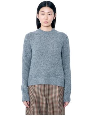 Dries Van Noten Round-Neck Knitwear - Blu