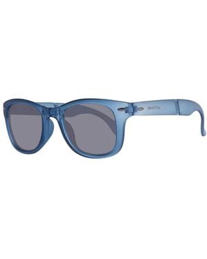 Benetton Accessoires ,Blauw ,Blauwe Gradient Zonnebril
