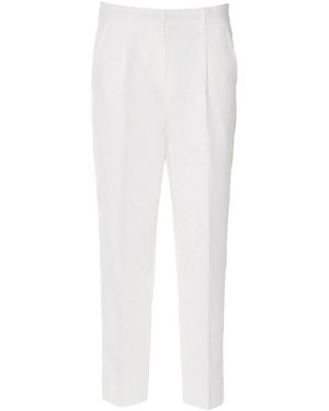 Heartmade Cropped Trousers - Blanco