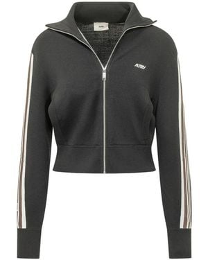 Autry Strickjacke Main Knit - Schwarz