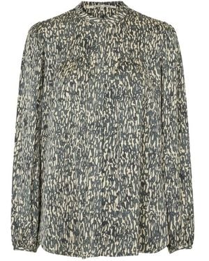 Second Female Blouses - Grijs
