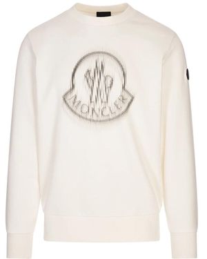 Moncler Sweatshirts - White