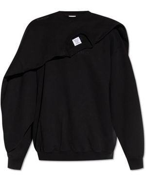 Vetements Sweatshirts - Black