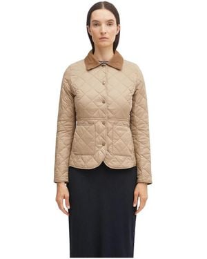 Barbour Deveron Quilted Jacket - Naturel