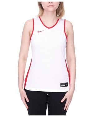 Nike Sleeveless Training Tops - Bianco