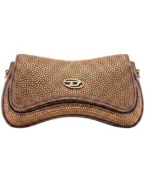 DIESEL Shoulder Bags - Marrón