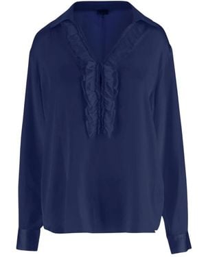 HER SHIRT HER DRESS Blouses - Blue