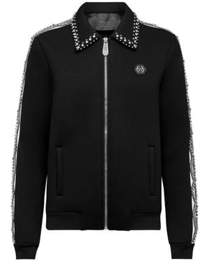 Philipp Plein Zip-Throughs - Negro