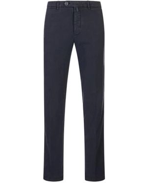Kiton Chino-Hose - Blau