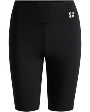 HUGO Running Tights - Negro