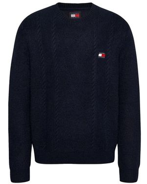 Tommy Hilfiger Stilvolle strickkollektion - Blau