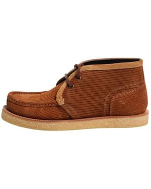 Dolce & Gabbana Lace-Up Boots - Marrón