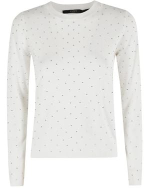 Seventy Round-Neck Knitwear - Bianco