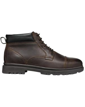 Geox Lace-Up Boots - Marrone