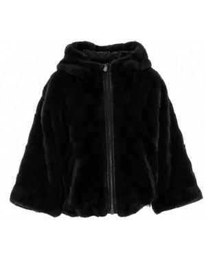 Pinko Cadetia Kunstpelzjacke - Schwarz