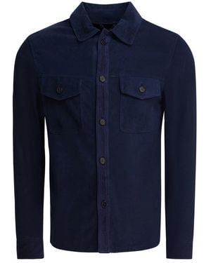 Altum Leather Jackets - Bleu