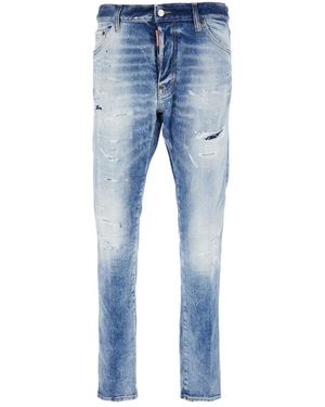 DSquared² Cool Guy Blaue Jeans Mit Verblasstem Effekt