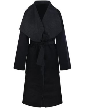 The Dynamis Studio Belted Coats - Zwart